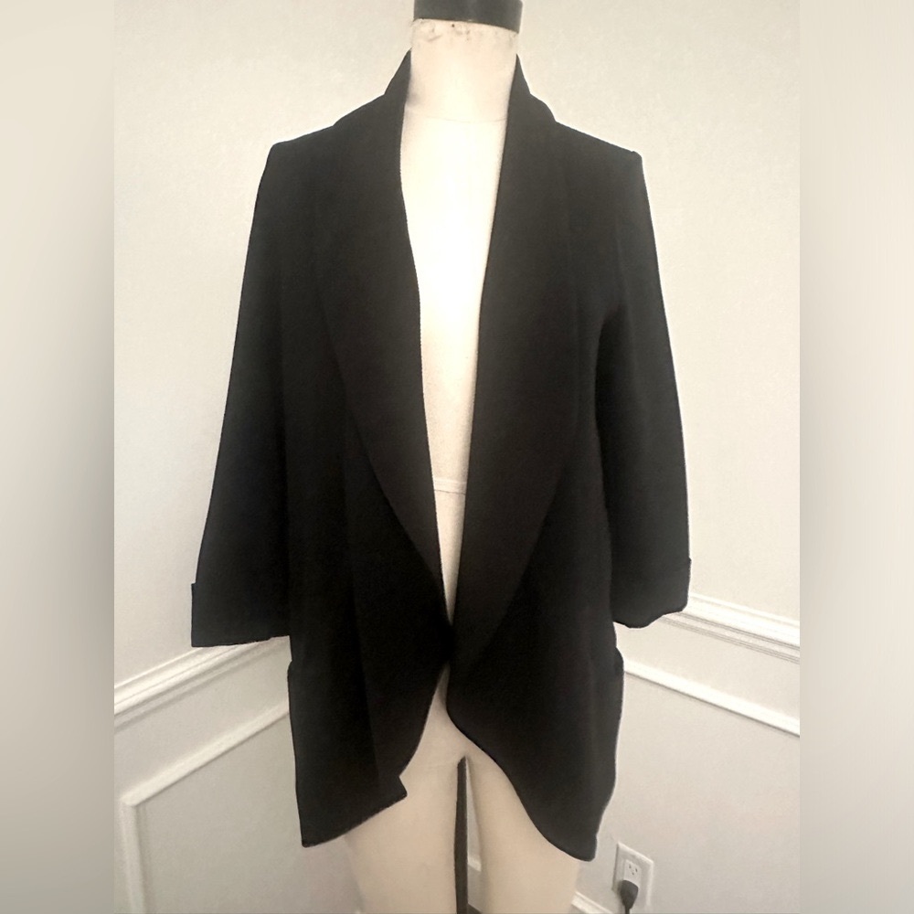 NWOT Stretchy black cardigan blazer